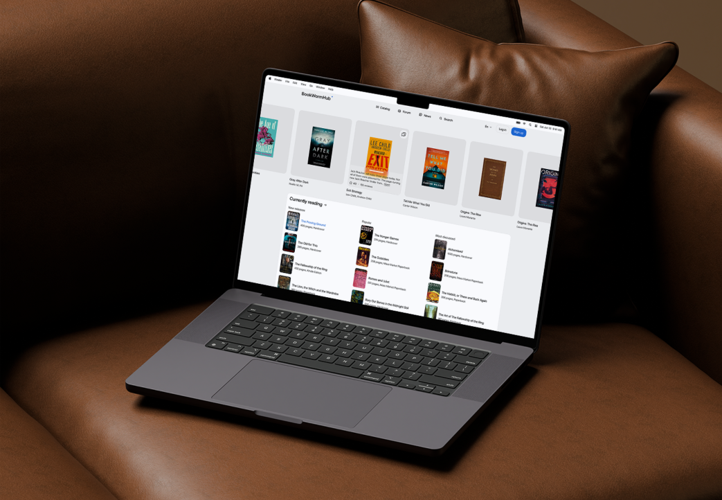 UX/UI Design for Social Reading & Book Discovery Platform